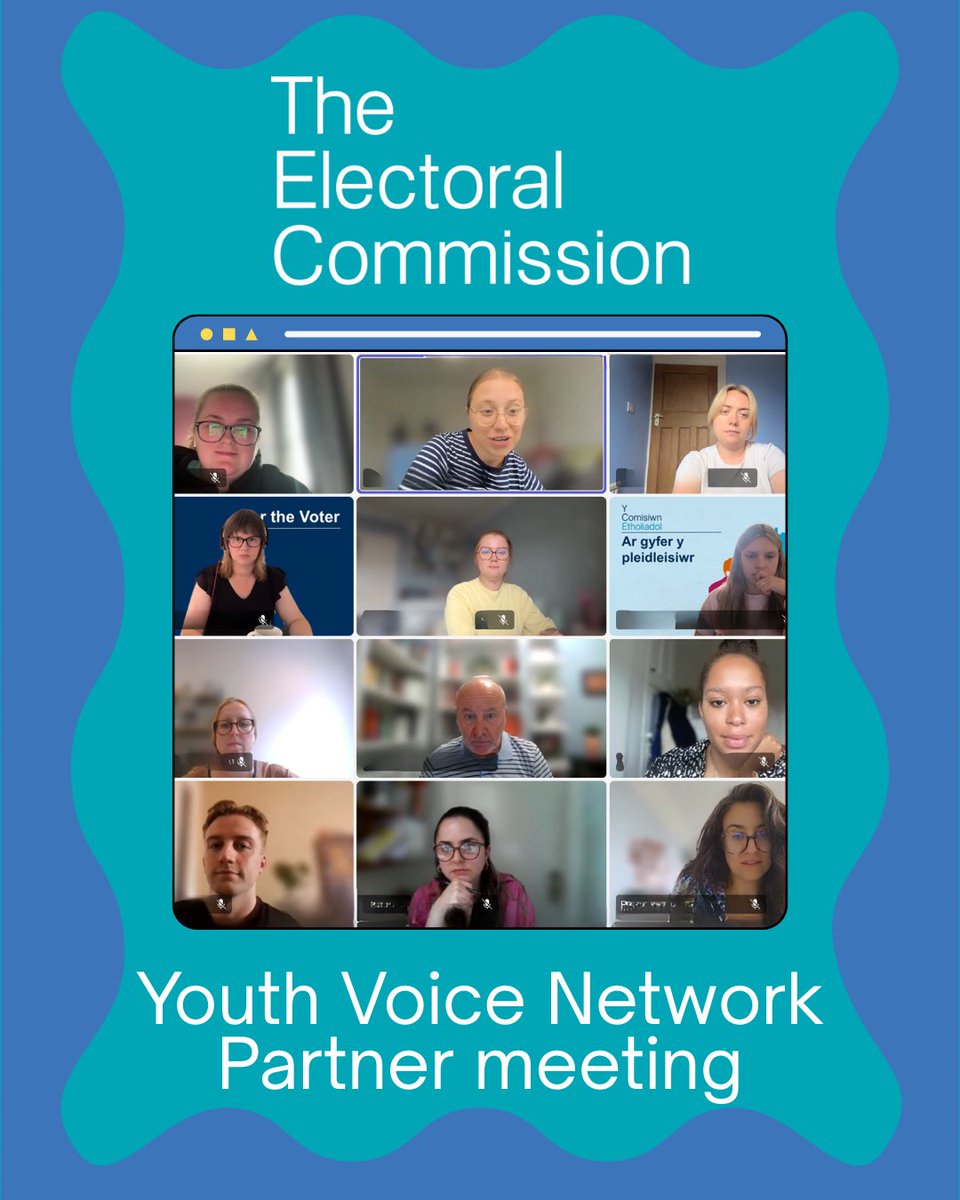 NI Youth Forum (@niyf) on Twitter photo 🌍 Great to connect with the <a href="/ElectoralCommUK/">Electoral Commission</a> and partners across the UK for the Electoral Commission Youth Voice Network meeting!
🗣️ Shared best practice
🔍 Reflected on the past year
🚀 Planned ahead for the future
Looking forward to continuing the great work! 🌍 Great to connect with the <a href="/ElectoralCommUK/">Electoral Commission</a> and partners across the UK for the Electoral Commission Youth Voice Network meeting!
🗣️ Shared best practice
🔍 Reflected on the past year
🚀 Planned ahead for the future
Looking forward to continuing the great work!