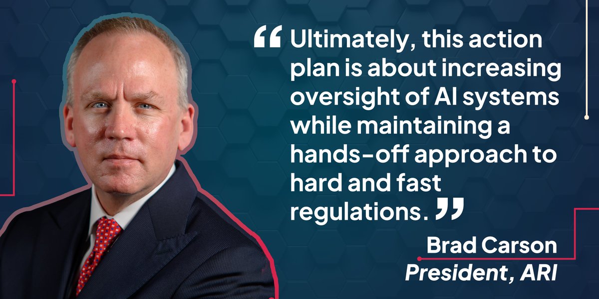 americans4ri's tweet image. NEW: The White House AI Action Plan is out.
On biosecurity, interpretability, evaluations, and more, the Action Plan offers policies to better understand what’s happening inside the black box of AI and the risks frontier models create.
Statement: ari.us/white-house-re…