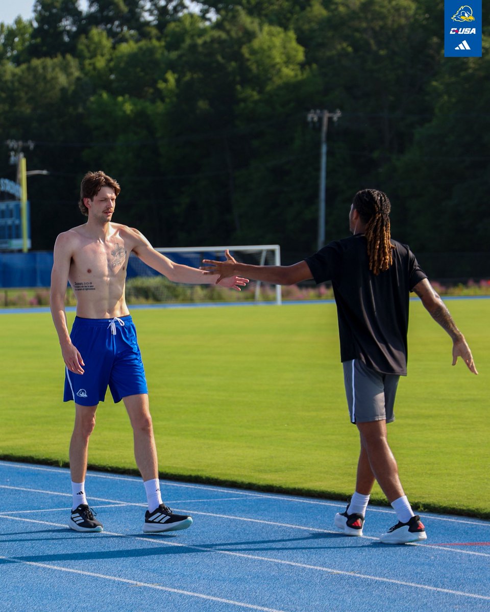 DelawareMBB's tweet image. Up and at ‘em ☀️