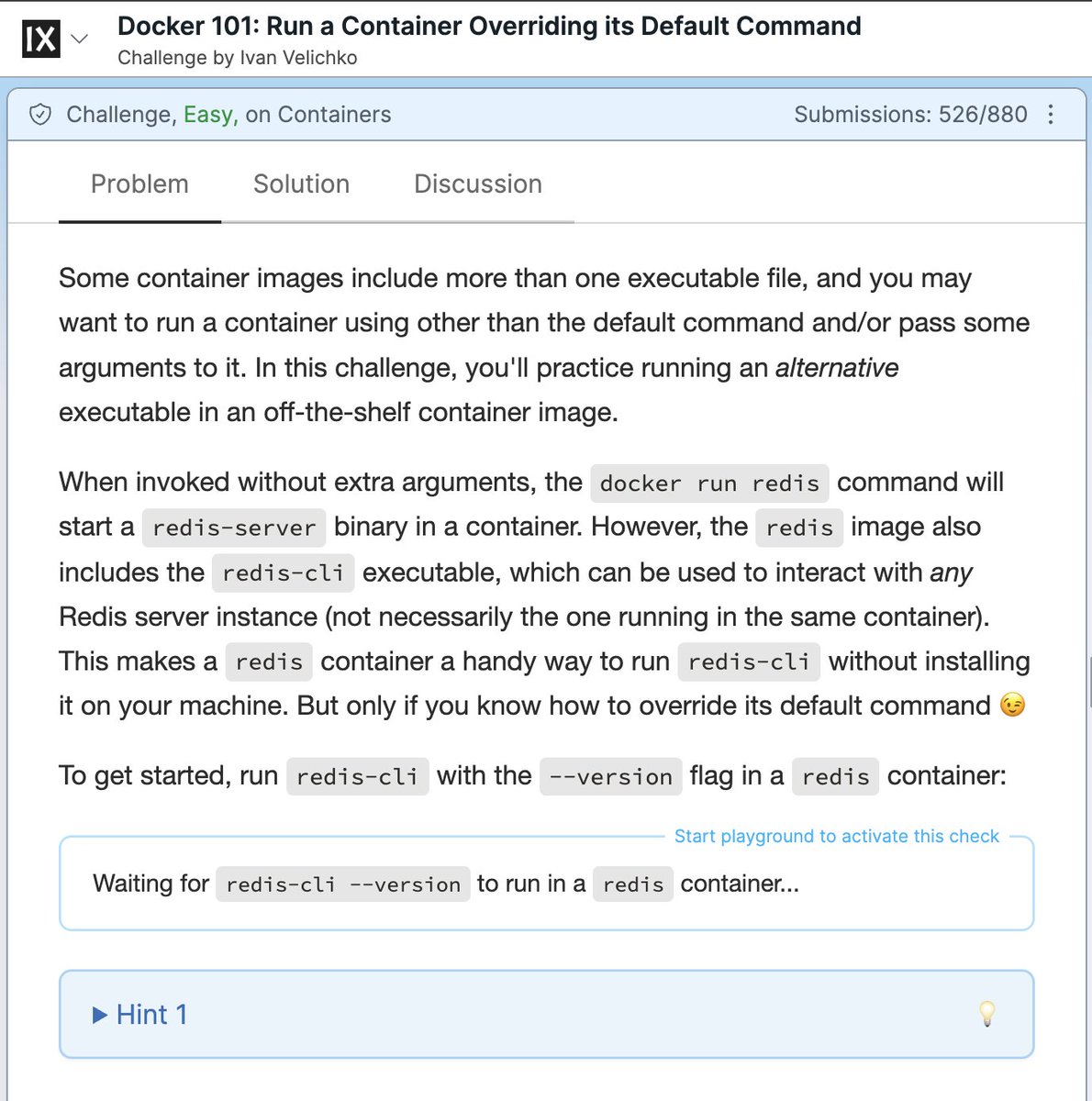 iximiuz's tweet image. 🐳 Docker 101: Running Tools in Containers
Most container images include more than one executable file, and you may want to run something other than the container's default command.
Practice running arbitrary commands in containers in this challenge labs.iximiuz.com/challenges/doc…