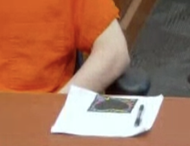 KenneyBaden's tweet image. Enlarge it -its a black drawn heart- to the left of madman #BryanKohberger. Scroll down. Not even a reaction when Maddie's grandma Kim said she "aches for the family of the perp." @JusticeServedTV covering right now. youtube.com/watch?v=12ZhPn…