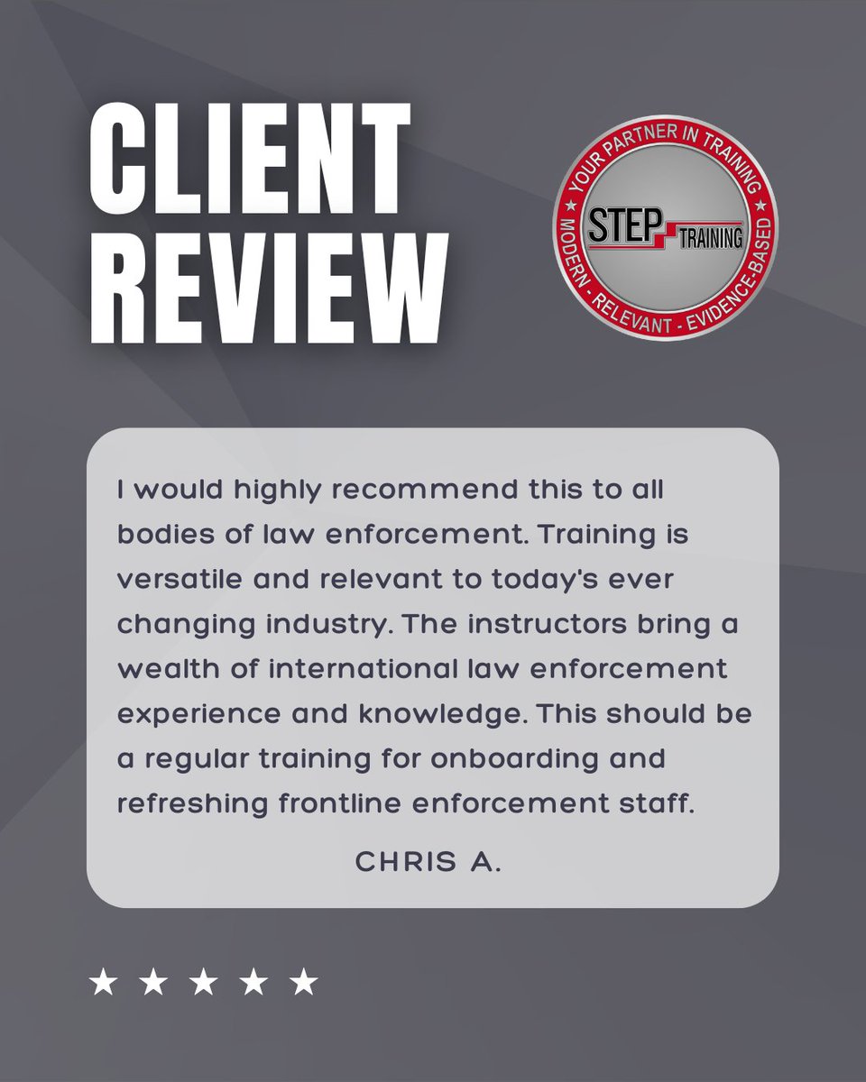 Step Training Inc. tweet media