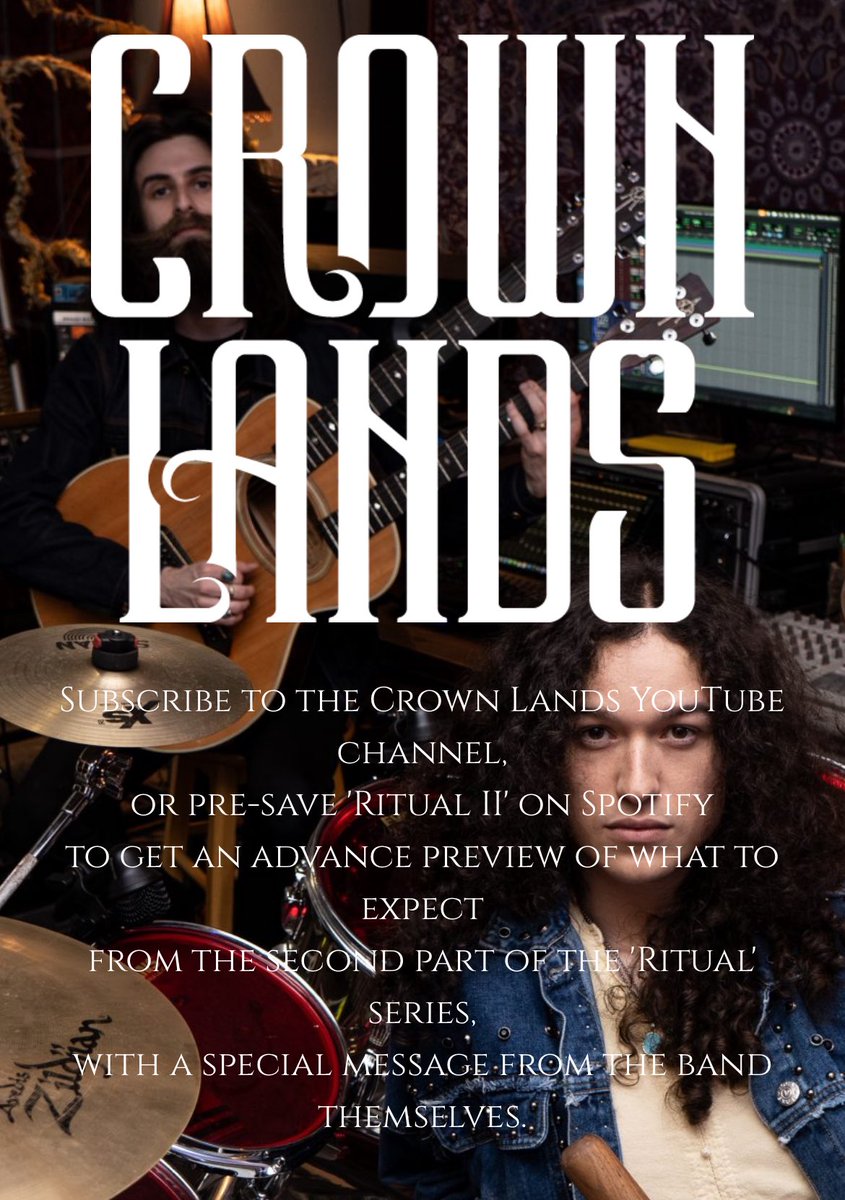 Subscribe to the CL YT channel or pre-save RITUAL II on spotify and get an advance preview ✨🚀

<a href="/Sony_Music/">Sony Music Canada</a> <a href="/insideouteu/">InsideOutMusic</a>