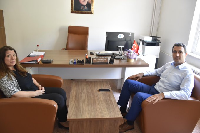 Didim Kaymakamı Kuruca’dan Vakıf Müdürü Solgun’a Ziyaret