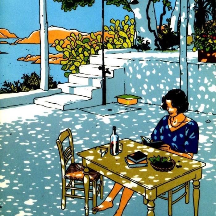 HWarlow's tweet image. Vittorio Giardino
‘Deadly Holidays’
Chosen for the speckled light.
Very effective