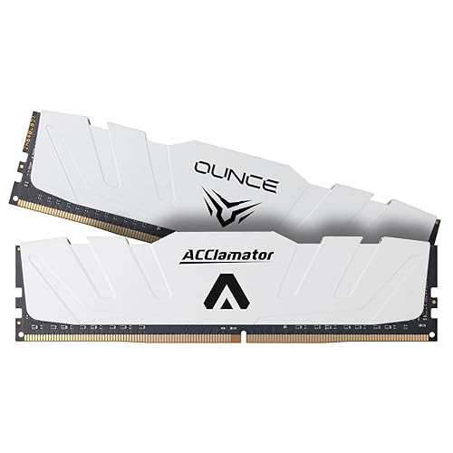 BunniePuddin's tweet image. I just received DDR4 RAM 32GB (2x16GB) 3200MHz PC4-25600 XMP CL18 1.35V 288-pin Desktop PC Memory Module with Heatsink White Acclamator Ounce Series - 2 Pack - 16GB-3200×2 I - Gaming WhiteI from Minny via Throne. Thank you! throne.com/bunniepuddin #Wishlist #Throne