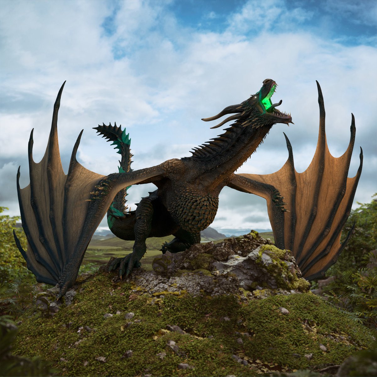 drakariaworld's tweet image. THE 10TH DRAGON HAS HATCHED TO STRENGTHEN DRAGON NATION! 🐉
Our latest dragon, a Native Earth, has emerged—welcome Vilinion - Jörðin - 시작 - Começo! 🌍
Let’s celebrate keeper @NoBrainNoBlem and their dragon of Genesis Season! 🎉
With 43 eggs still incubating and the cycle…