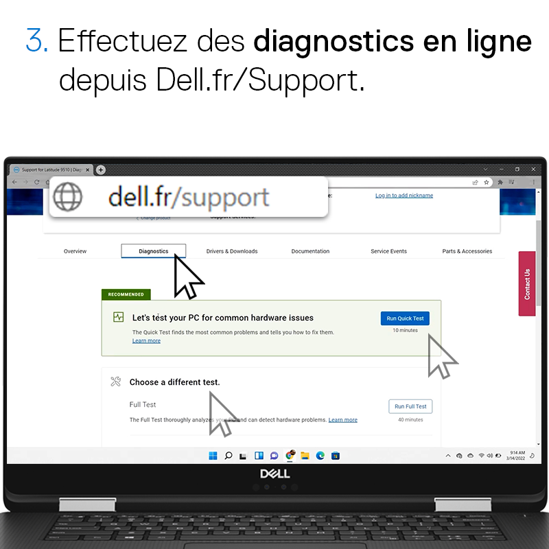 🔋 Il existe 3 façons de vérifier l'état de santé de votre #Batterie. 
Trouvez la méthode qui vous convient le mieux.
Cliquez ici pour plus d'informations 👉 del.ly/60194COIb 
N’hésitez pas à partager ce tweet avec vos amis #DellAstuces