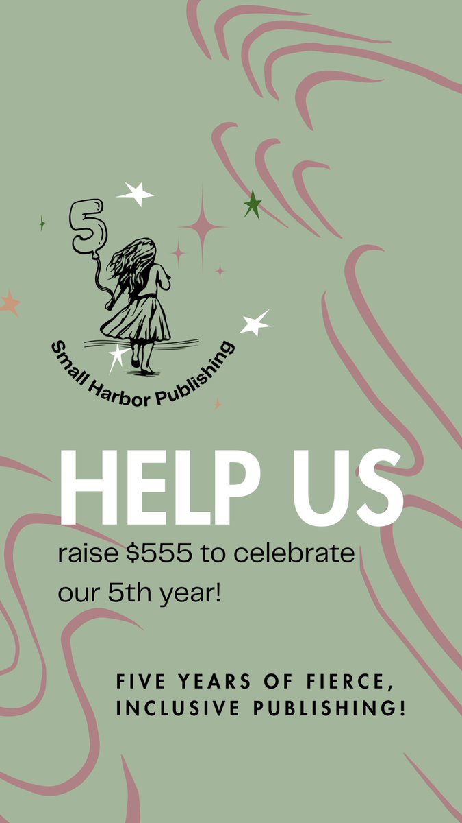 harbor_review's tweet image. WE’RE HALF WAY TO OUR GOAL 🎉 With just about a week left in our fundraiser, please help us celebrate five fierce, inclusive years of publishing at Small Harbor Publishing by donating to our $555 anniversary fundraiser! 💛 secure.givelively.org/donate/small-h…