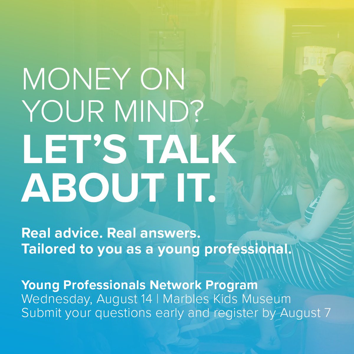 raleighchamber's tweet image. Ask the pros at our next #RaleighYPN Program on August 14 and leave with real answers. Register and submit your questions here: bit.ly/45iZTra