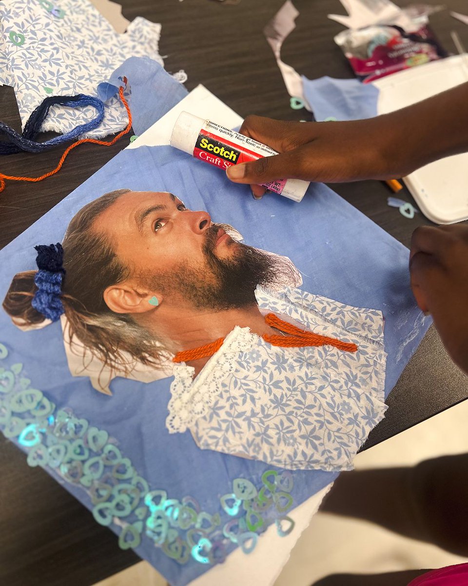 londonlibrary's tweet image. Teens turned scraps into epic collages! 🔥
Check out the creativity! There are 3 more sessions of our free Fashion Collage workshops with artist Molly Grundy coming up. Don’t sleep on this one.
Register here: buff.ly/Q8zIhCY