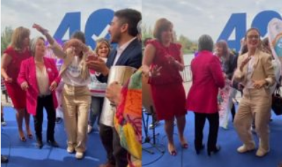 DOSCIENTAS TRECE MIL PERSONAS que pasaron de 40 a cero horas..pero según Jarita "iban a ser ,más felices "
A bailar entonces ..