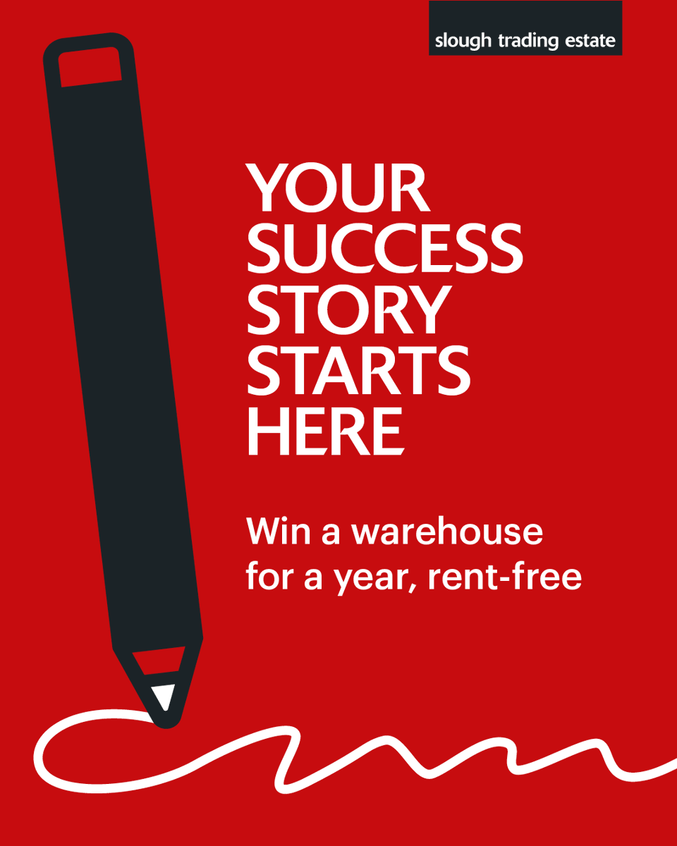 SloughTE's tweet photo. 📷 Win a rent-free business unit for a year at Slough Trading Estate!
📷 All charges covered
📷 SEGRO support network included
Enter with a 500-word pitch by telling us your business vision.
📷 https://t.co/a3M5rmmD7N
#SEGRO #Slough #SloughTradingEstate https://t.co/xnjWPiYEHC