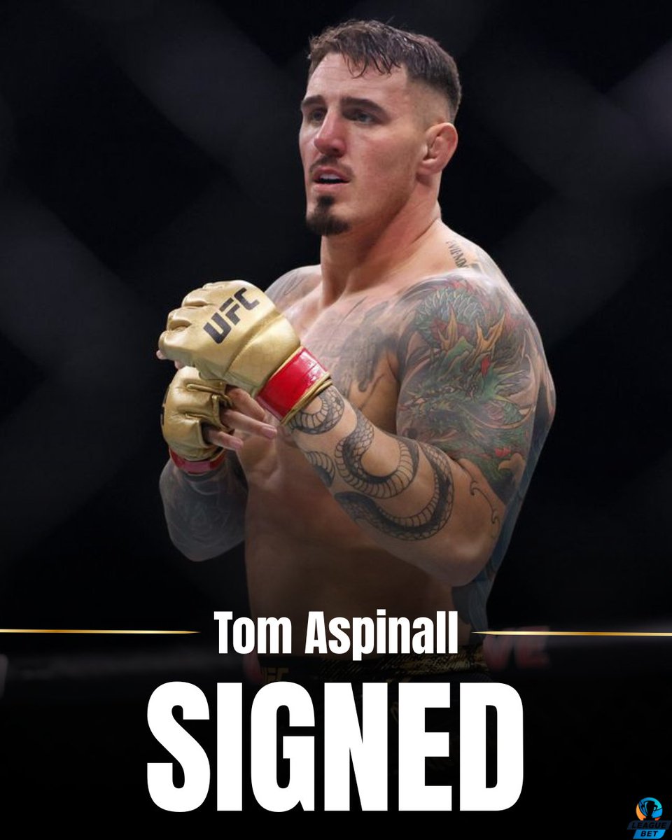 LeagueBetApp's tweet image. Tom Aspinall has signed to defend his undisputed UFC heavyweight title against Ciryl Gane at UFC 321 in Abu Dhabi on October 25th. This will be Aspinall's first title defense since being elevated to undisputed champion after Jon Jones's retirement