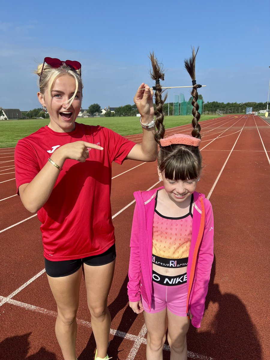 NAathleticsclub's tweet image. Camp No 2 was a blast💥
Crazy hair day✅
Hero day✅
Amazing athletics✅
Fun sport games ✅
Made new pals ✅
Thanks to our
5 coaches
10 leaders
@KALeisure
And of course 50+ athletes each day that made it the best camp yet🤩
@scotathletics @NikkiCaig @KirsteenBrown1
