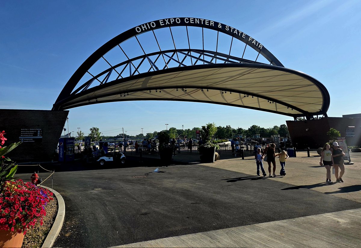 OhioHigherEd's tweet image. It's opening day at the @OhioStateFair! Come visit the ODHE booth in the Lausche Building, near the newly renovated 17th Avenue gate!