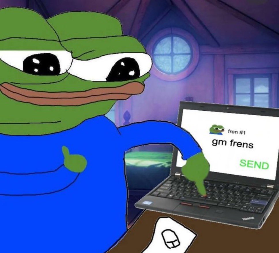 Chicken_Fat82's tweet image. Late but…
GMGMGMGMGMGM!
It is hump day. Drink waters. I’m working on caffeination. Tonight is Bible study. Be good to each other and not commies. Beware non frens. Do a thing to make your body feel good.