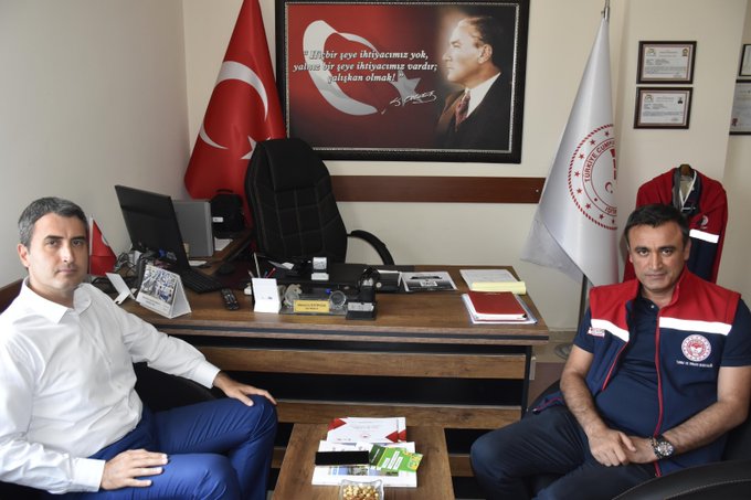 Didim Kaymakamı Kuruca, Tarım Müdürlüğü’ne Veda Ziyaretinde Bulundu