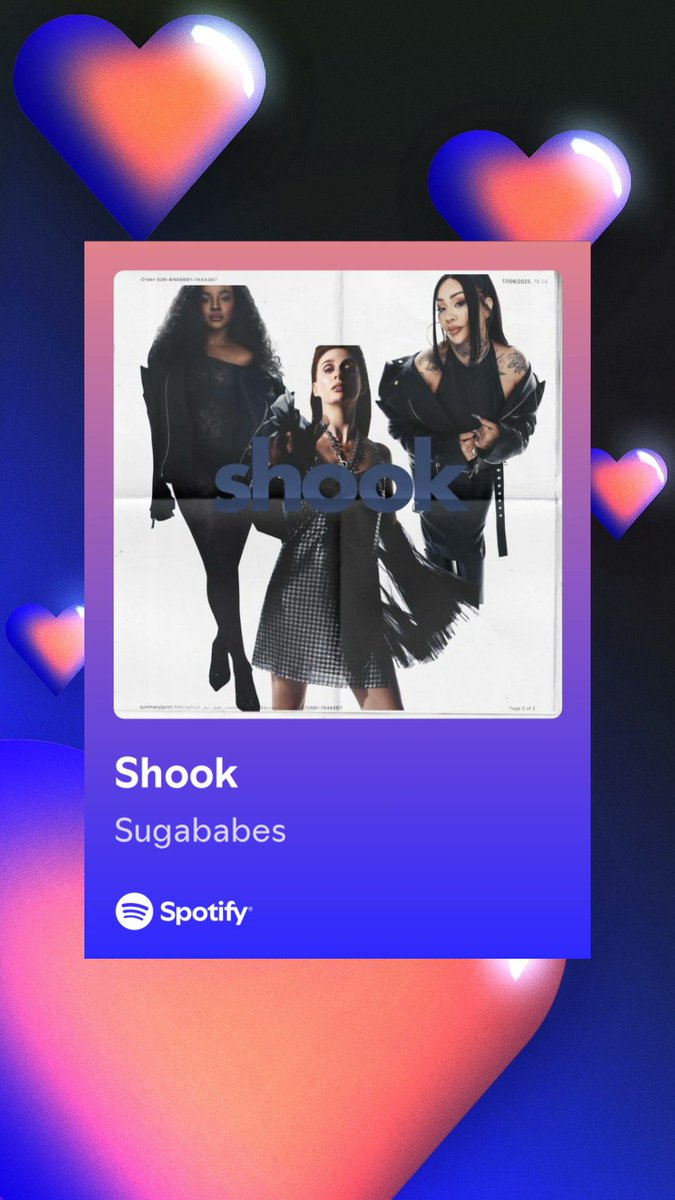 y2kpopart's tweet image. this new Sugababes is on repeat 🔁 🎶 #SHOOK
open.spotify.com/track/1dPfUpXR…