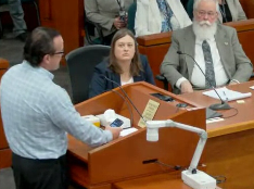 JLRINVESTIGATES's tweet image. Steve Goncalves is letting Bryan Kohberger have it.
Moves the podium to face him.