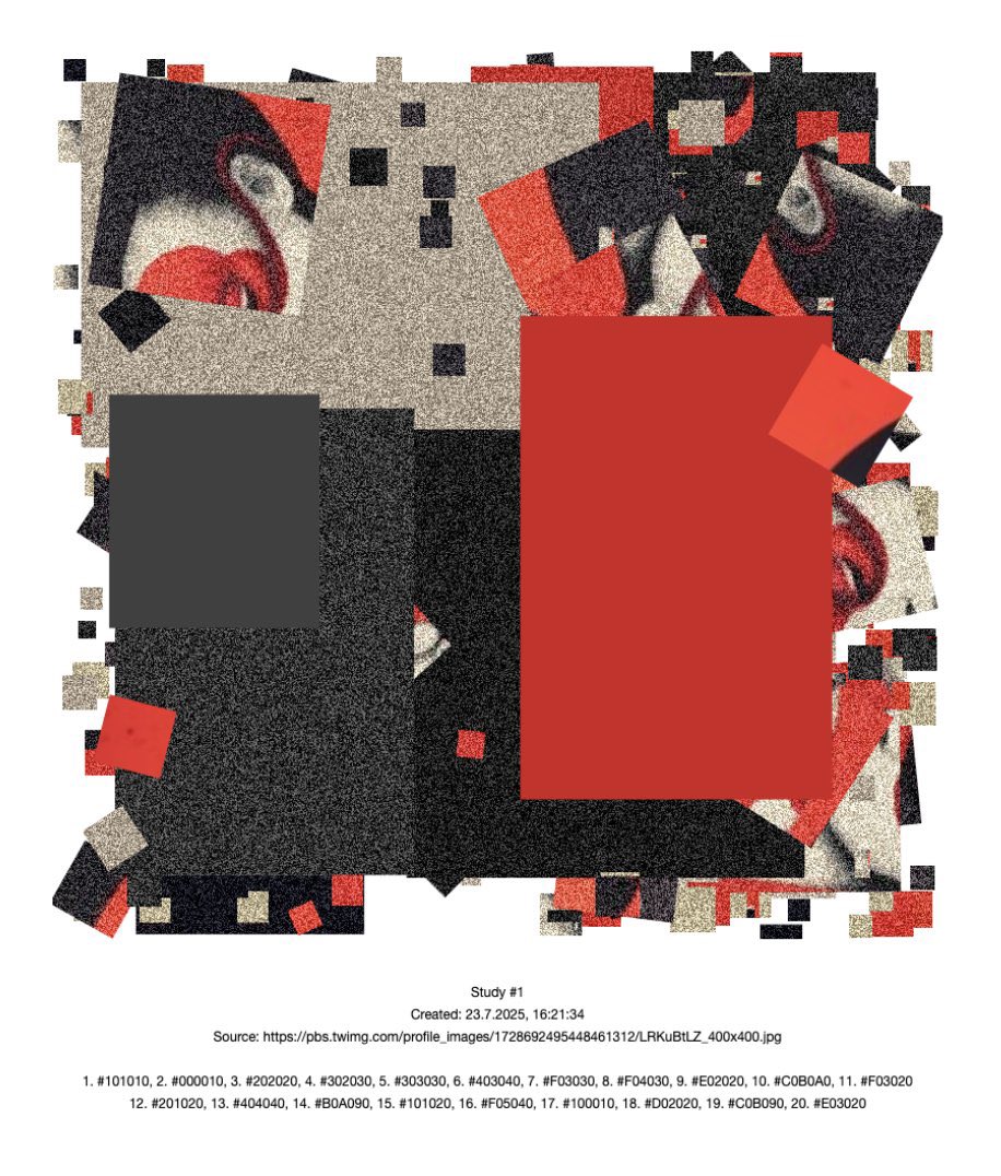 anna_lusurya's tweet image. Magic by Dario @Dario_Desiena
My honour is to have his generative interpretation of my pfp 👏❤️🔥
My favourite colors and geometrical shapes + nice opposition of grainy and smooth textures ❤️
Can you recognise me here? 🔻
