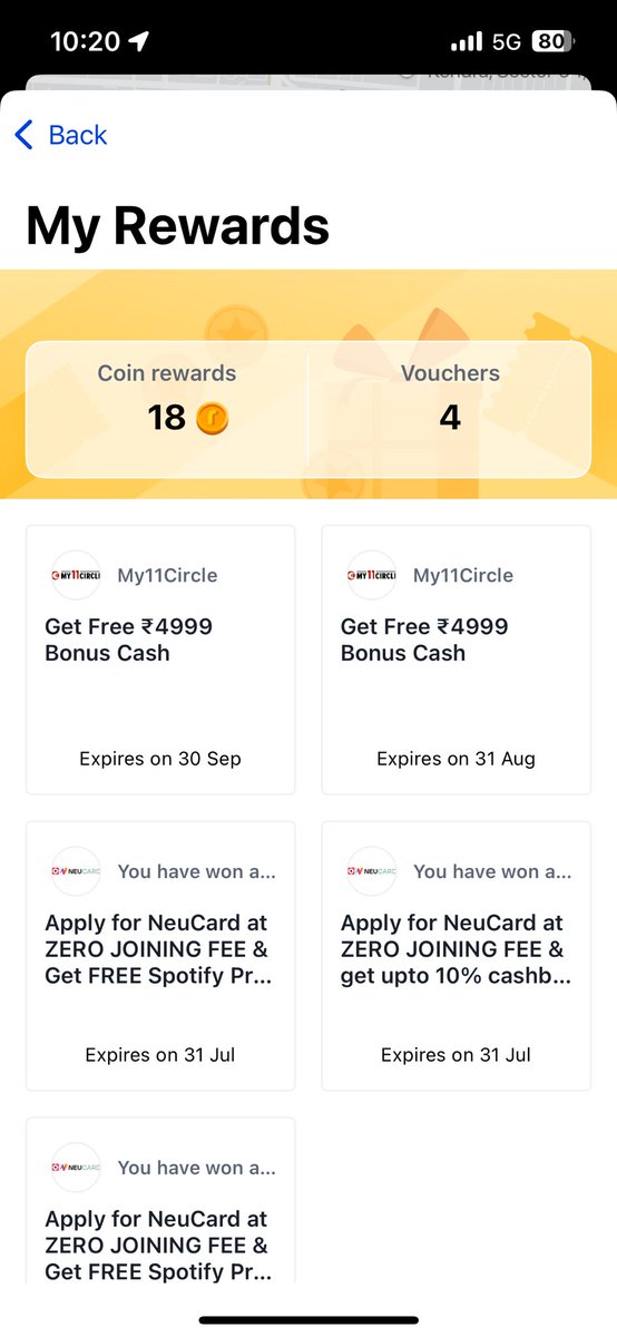 malik_ansh's tweet photo. @rapidobikeapp @sankaaravind @RapidoCares 
Thanks, Rapido! Nothing says “reward” like a scratch card urging me to play satta. Who needs real coupons anyway? 🎰🔥 #RapidoLogic #GambleOverDiscounts https://t.co/gwHpyhnuhR