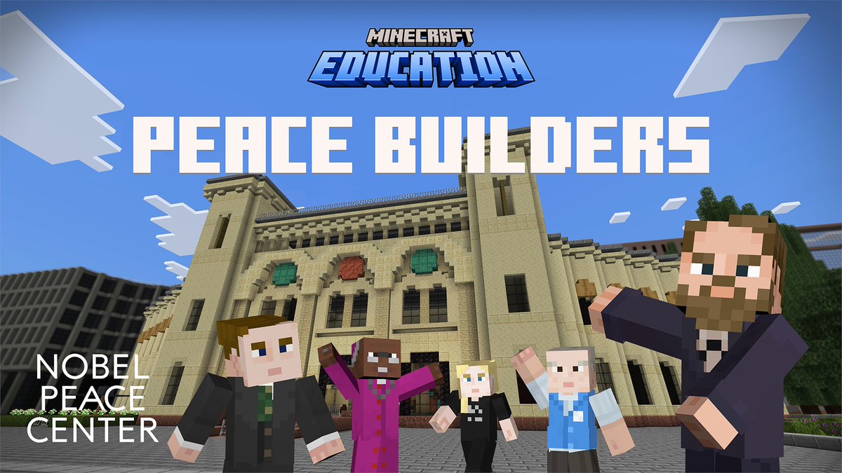 PlayCraftLearn's tweet image. 🕊️ Find out what it takes to craft peace!
Students can explore the inspiring stories of Nobel Peace Prize laureates and learn how to resolve conflict and build a better world in #MinecraftEdu’s Peace Builders: msft.it/6016sERKi