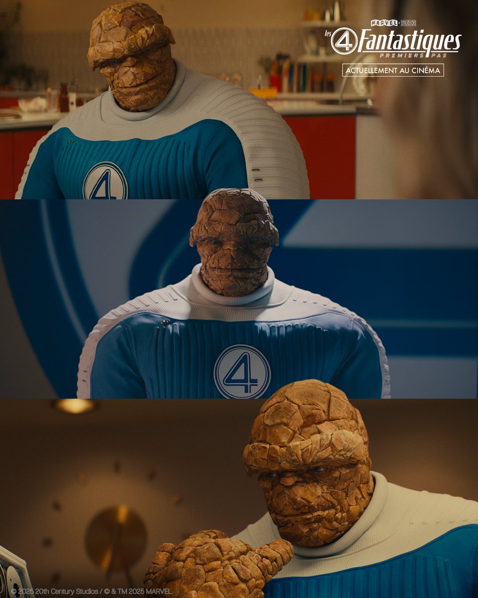MarvelFR's tweet image. Reed. Sue. Johnny. Ben. 💙

#Les4Fantastiques : Premiers pas, actuellement au cinéma.