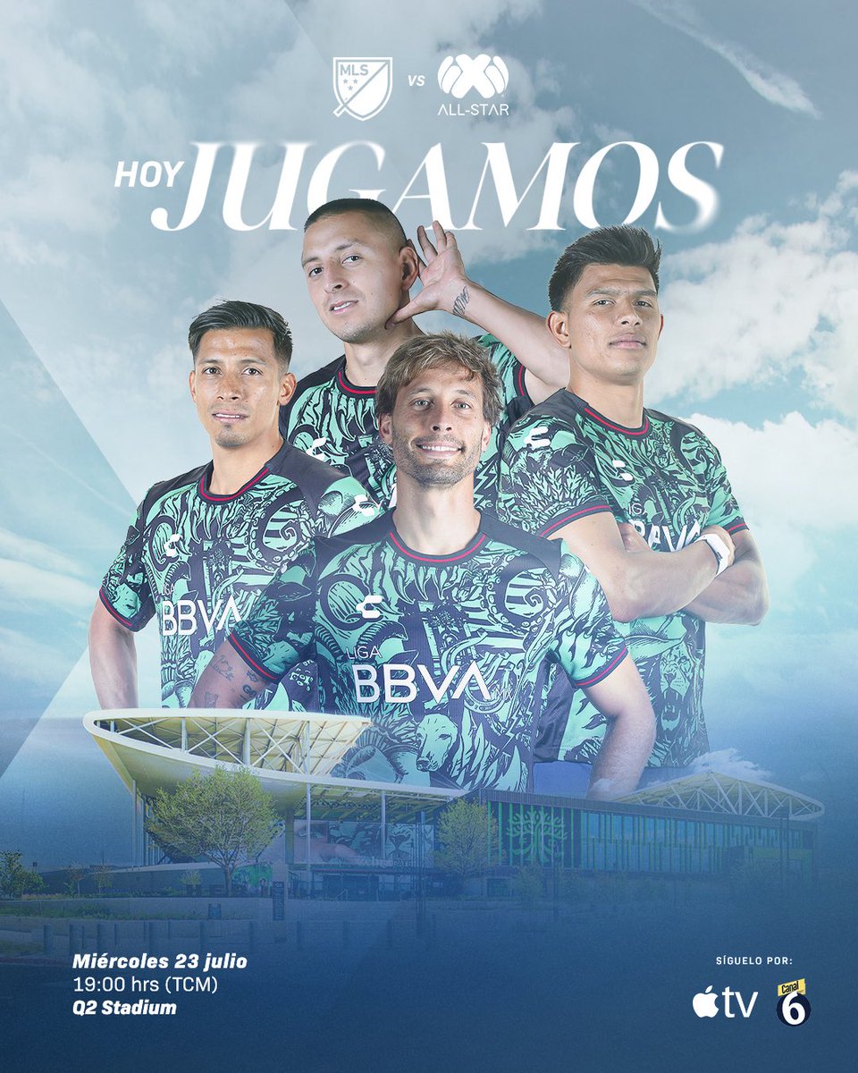 LigaBBVAMX's tweet image. Son ellos contra nosotros. 💯

#MLS 🆚 #LigaBBVAMX 

El #AllStarGame 2025 ya está aquí. 💫⭐️