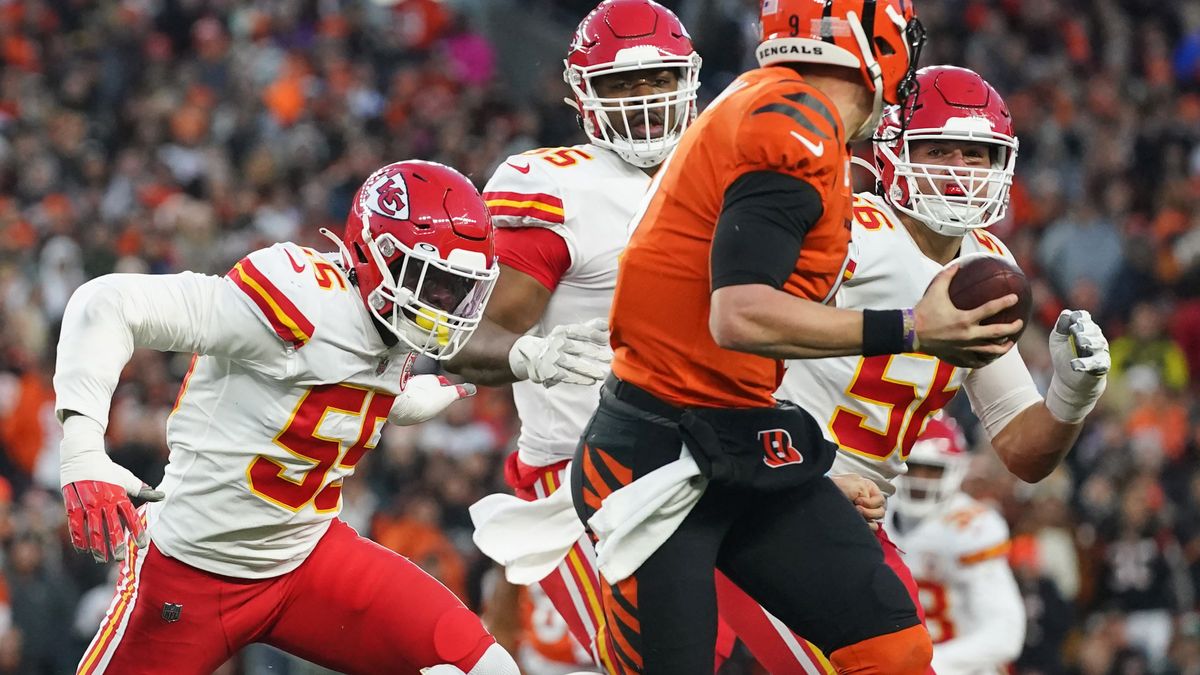 Chiefs Wire (@thechiefswire) on Twitter photo During Tuesday's press conference, Kansas City Chiefs defensive lineman George Karlaftis praises veteran teammates for success | <a href="/EdEastonJr/">Ed Easton Jr.</a> chiefswire.usatoday.com/story/sports/n⦠During Tuesday's press conference, Kansas City Chiefs defensive lineman George Karlaftis praises veteran teammates for success | <a href="/EdEastonJr/">Ed Easton Jr.</a> chiefswire.usatoday.com/story/sports/nā¦