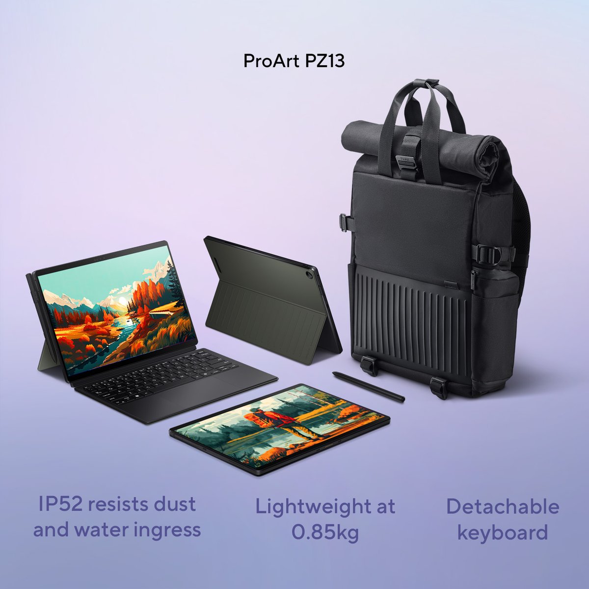 ASUSUSA's tweet image. 🚀 Premium ASUS design + Copilot+ PC power = next-level performance.
Meet the #Snapdragon X Series lineup: #Zenbook, #Vivobook, and #ProArt
All crafted with ASUS’s signature style. 💻✨
Which one’s your perfect match? 👀
#ASUS #AIPC | Explore more on us.asus.click/aipc