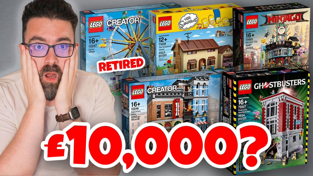 lollujo's tweet image. These Retired LEGO Sets Would Ruin Me Financially 

youtu.be/pHHWQFSa3C4