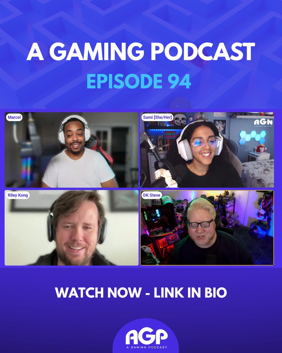 A Gaming Podcast (@agamingpodcast_) on Twitter photo #AGamingPodcast episode 94 is now live! 💜
Topics:
- #PokemonPresents
- #Battlefield6/#Supermassive
- #DonkeyKongBananza Review
Watch it on YouTube ⬇️
youtu.be/8A3E1o6q5LA
🎙️: @therileylittle <a href="/PeetasPants/">Sami-Jo✨• PeetasPants •</a> <a href="/MDee14/">MDee14 | Marcel Dee @ CNE GAMING GARAGE / FAN EXPO</a> @SteveSaylor #AGamingPodcast episode 94 is now live! 💜
Topics:
- #PokemonPresents
- #Battlefield6/#Supermassive
- #DonkeyKongBananza Review
Watch it on YouTube ⬇️
youtu.be/8A3E1o6q5LA
🎙️: @therileylittle <a href="/PeetasPants/">Sami-Jo✨• PeetasPants •</a> <a href="/MDee14/">MDee14 | Marcel Dee @ CNE GAMING GARAGE / FAN EXPO</a> @SteveSaylor