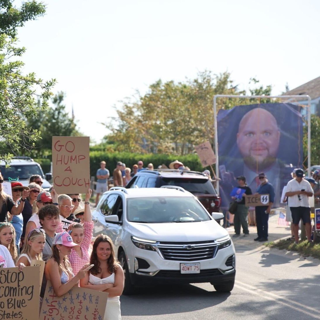 JD Vance welcomed to Nantucket