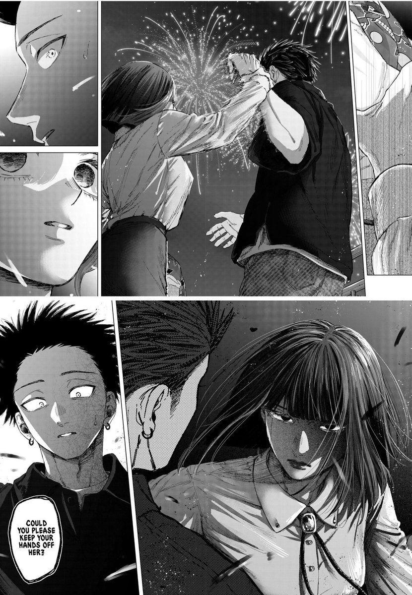 neetsue's tweet image. they went from being happy and cheering each other on to them being terrified within a span of minutes &lt;/3