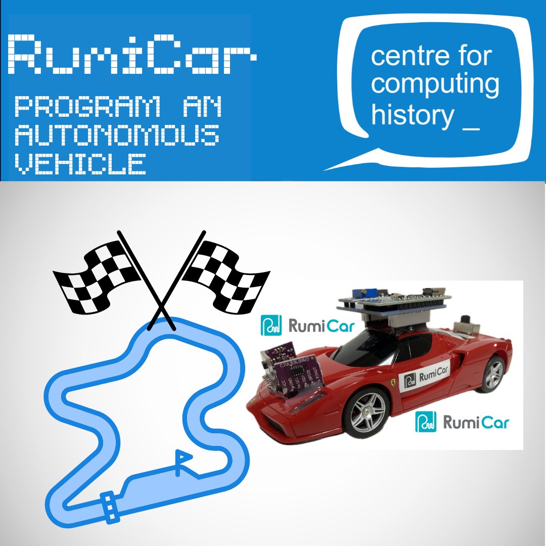 computermuseum's tweet image. Learn how to program an autonomous vehicle. With some Arduino code to control its motors and sensors, you'll have little RumiCar zipping around a racetrack soon. It's a really fun way to code!
Book your place here: computinghistory.org.uk/det/75538/Prog…
#STEMEducation #CodingFun