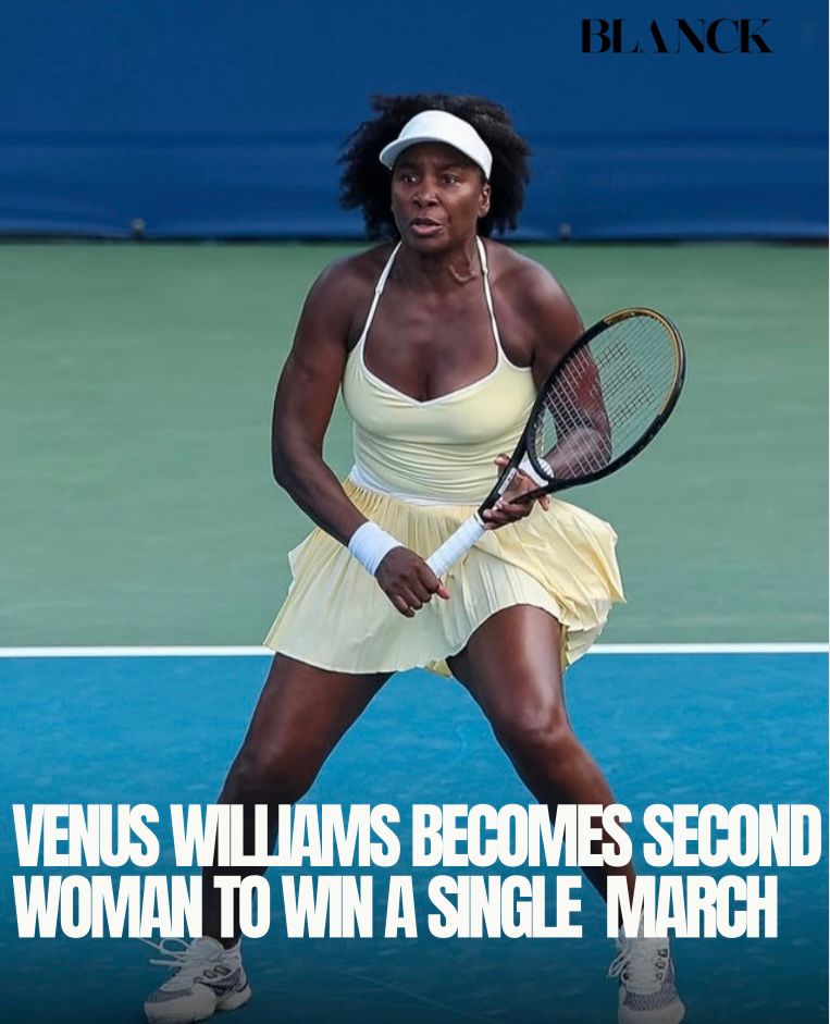 BlanckDigital's tweet image. At 45 @Venuseswilliams just became the oldest woman to win a WTA singles match in over two decades.
Legends don't fade; they evolve.
#venuswilliams #dcopen #blanck