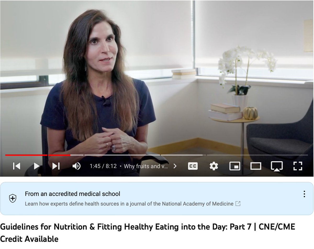 BethFratesMD's tweet image. Looking for some information on healthy eating? This short video is for you. Learn about the power of fiber--how much we need and how it helps us to create short-chain fatty acids. #lifestylemedicine #Health #nutrition #pavingwellness #healthcare youtube.com/watch?v=w2hVQA…