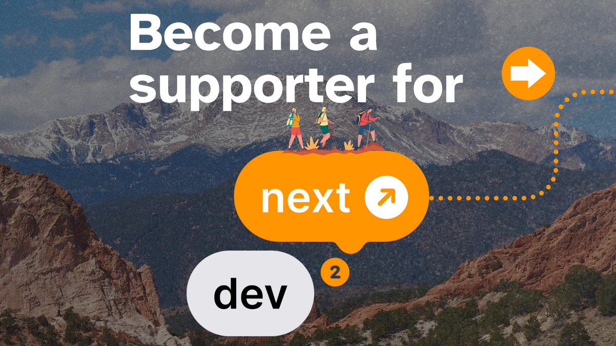 dev2next's tweet image. Looking to grow your brand, connect with developers, and make an impact? Here's why you should support dev2next 2025 this Fall! 🙌
Request a brochure here- dev2next.com/supporters
🎟️ Get tickets- dev2next.com
📅 September 29- October 2 Colorado Springs