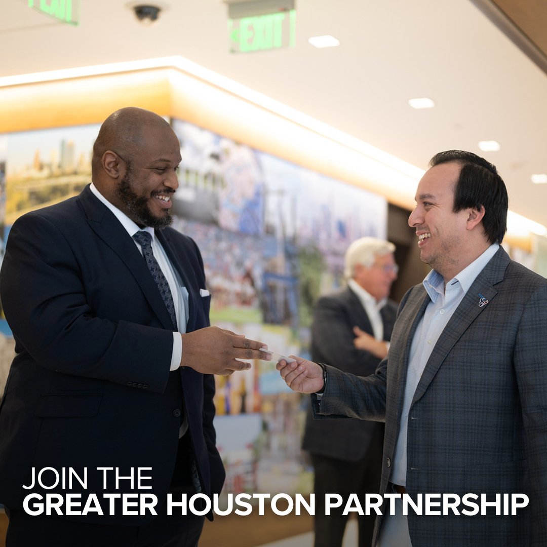 GHPartnership's tweet image. Beyond investing in our mission, members drive the Partnership’s work through active engagement to make Houston the best place to live, work and build a business.
⭐Dive into Houston’s long-term success: ow.ly/jqeK50WtXbx
