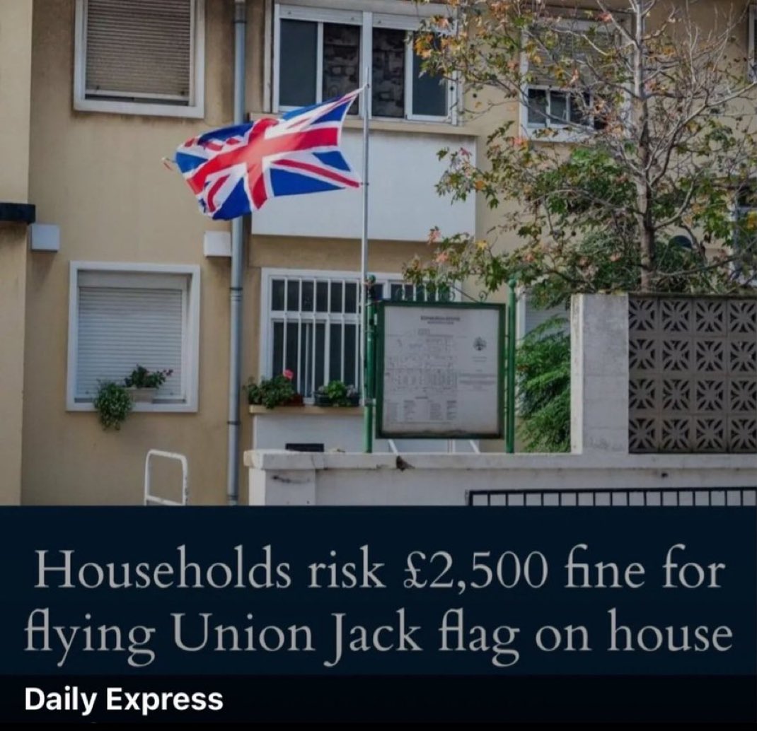 saltyoldbag's tweet image. If our government said they would start fining you for flying the US flag, how would you feel? What would you do?