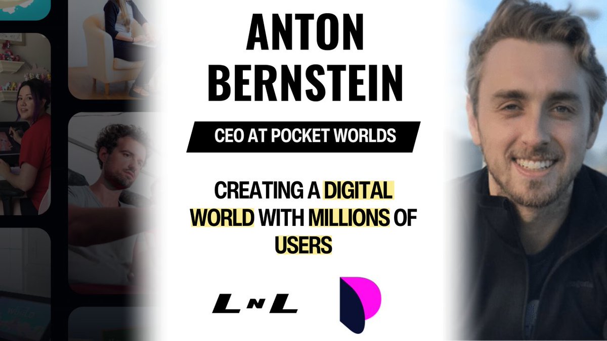 benmweiss_'s tweet image. New Episode! Anton Bernstein, CEO of Pocket Worlds, has helped take it and the accompanying Highrise gaming ecosystem to now around 45 million users by giving players the ability to make their own environments with fun and sophisticated tools!
The vision behind Pocket Worlds and…