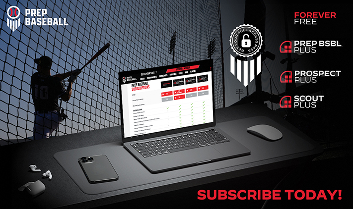 PrepBaseballID's tweet image. Unlock premium access across prepbaseballreport.com and our state-specific websites. Subscribe Today!
✔️ Premium Content
✔️ Advanced Data
✔️ Player Rankings
✔️ Advanced Search
✔️ Performance Tiers
✔️ Player Videos and more..
🔗 loom.ly/gwzUA_M | #BeSeen