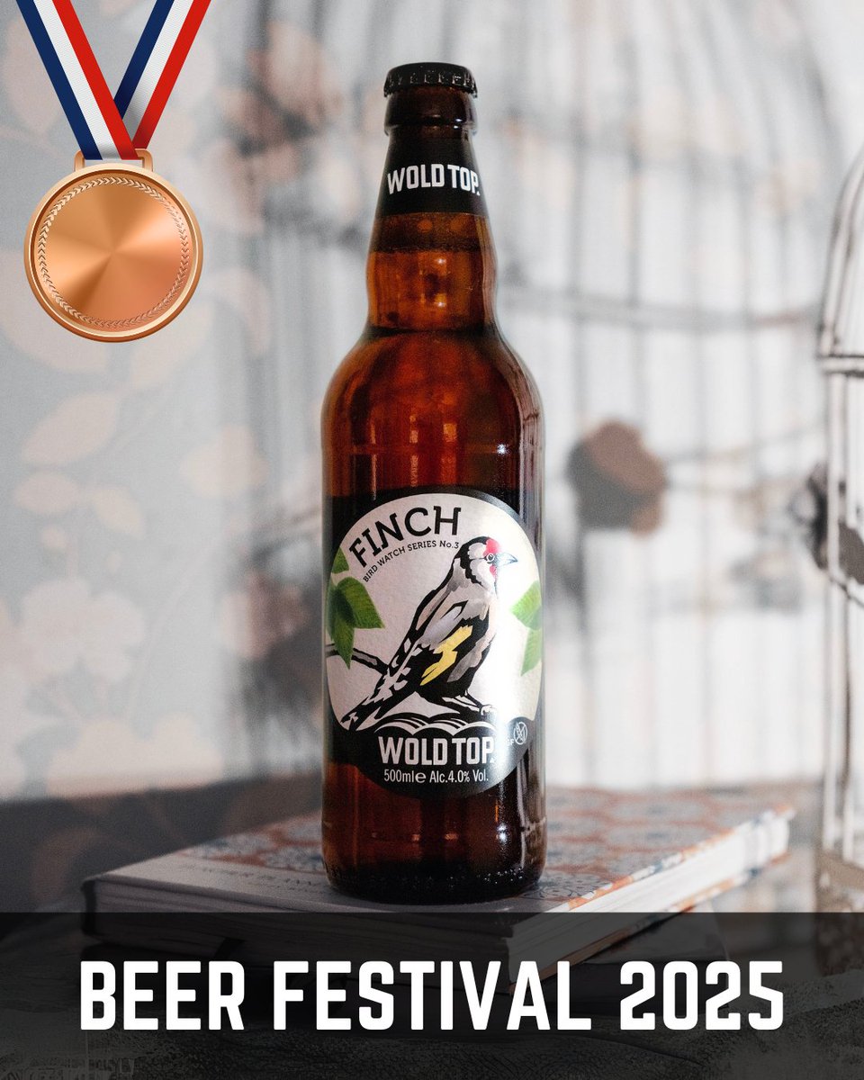 You drank… 2,113.5 pints over the weekend! That’s a lot of very happy beer lovers 
Here’s the top of the taps:
🥇 Landmark Lager – 352 pints poured!
🥈 Wold Top Bitter &amp; Wold Gold – 140 pints each
🥉 Finch &amp; St Clements – 104 pints each

#BigSkyBeerFest #WoldTopBrewery