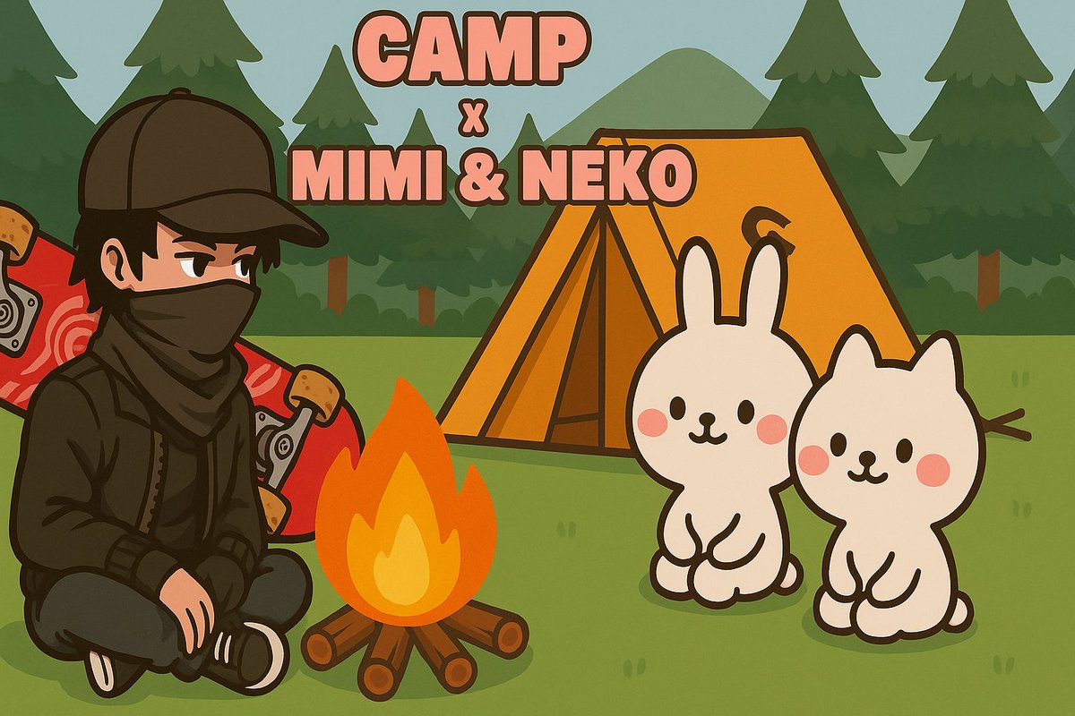 cygardeci.ETH (@cygaardeci) on Twitter photo . <a href="/campnetworkxyz/">Camp Network ⛺️</a>'s latest partner is the Japan’s 5B+ download duo: Mimi & Neko.
It’s not just about cuteness. These characters are global culture, with real reach across LINE, WeChat & beyond.
So why Camp?
+ It’s built for visual IP: onchain remixing, instant licensing, . <a href="/campnetworkxyz/">Camp Network ⛺️</a>'s latest partner is the Japan’s 5B+ download duo: Mimi & Neko.
It’s not just about cuteness. These characters are global culture, with real reach across LINE, WeChat & beyond.
So why Camp?
+ It’s built for visual IP: onchain remixing, instant licensing,