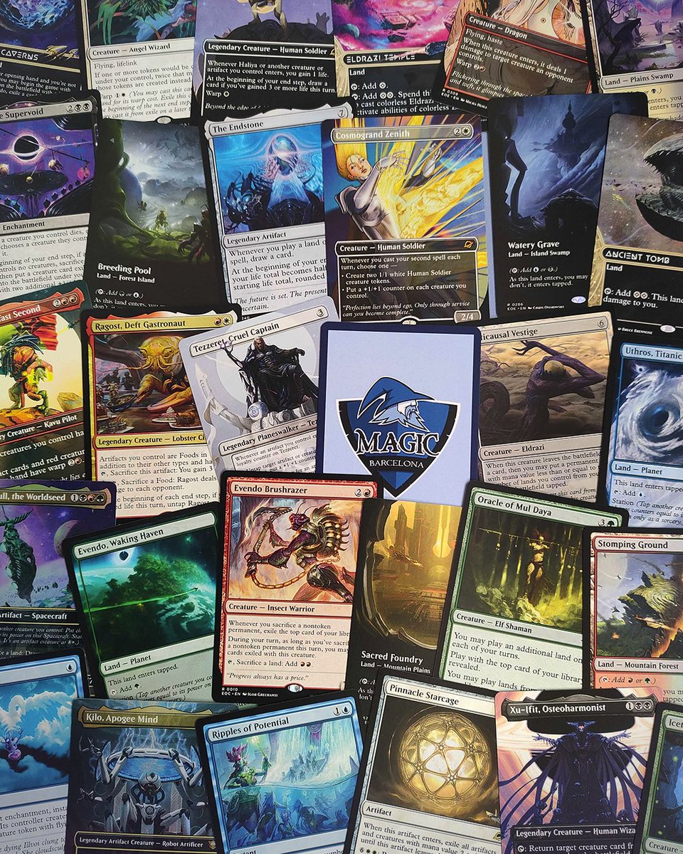 MagicBarcelona_'s tweet image. 🌌 ¡Ya están disponibles las cartas de #MTGEdgeOfEternities en nuestro perfil de Cardmarket!
¡Compra las cartas de la nueva colección ya y no dejes que se te adelanten! 🙌
Cartas sueltas ➡️ bit.ly/4o8MLMQ
Cartas foils ➡️ bit.ly/46I390D
Cartas Commander ➡️…