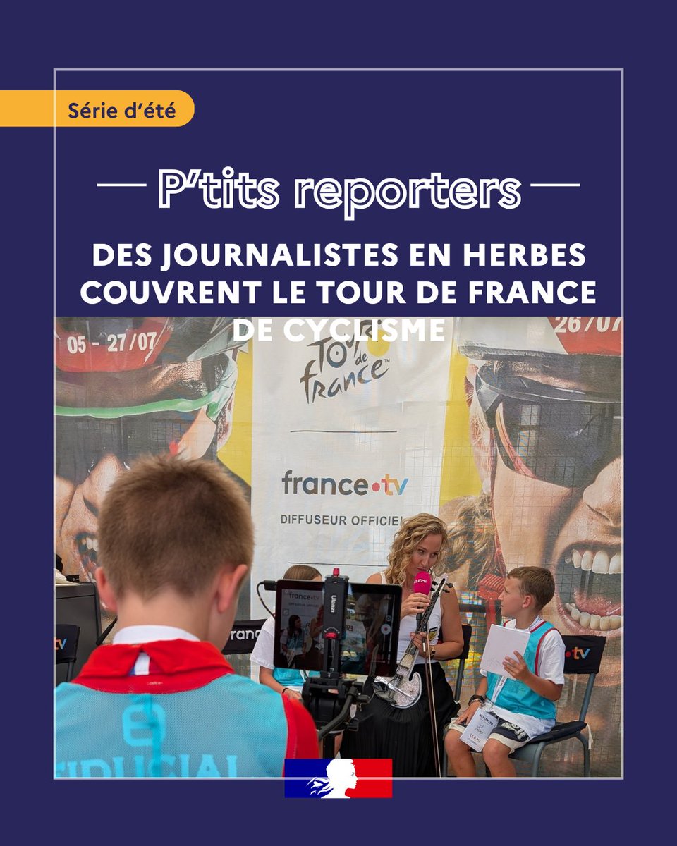 LeCLEMI's tweet image. 🚴 En piste sur le Tour de France !
Des élèves de Auch et Toulouse se sont mis dans la peau de reporters pour couvrir @LeTour de France.
Interviews, plateaux télé, coulisses, reportages en direct des étapes des 16 et 17 juillet : une immersion totale !
🔗clemi.fr/actualite/des-…
