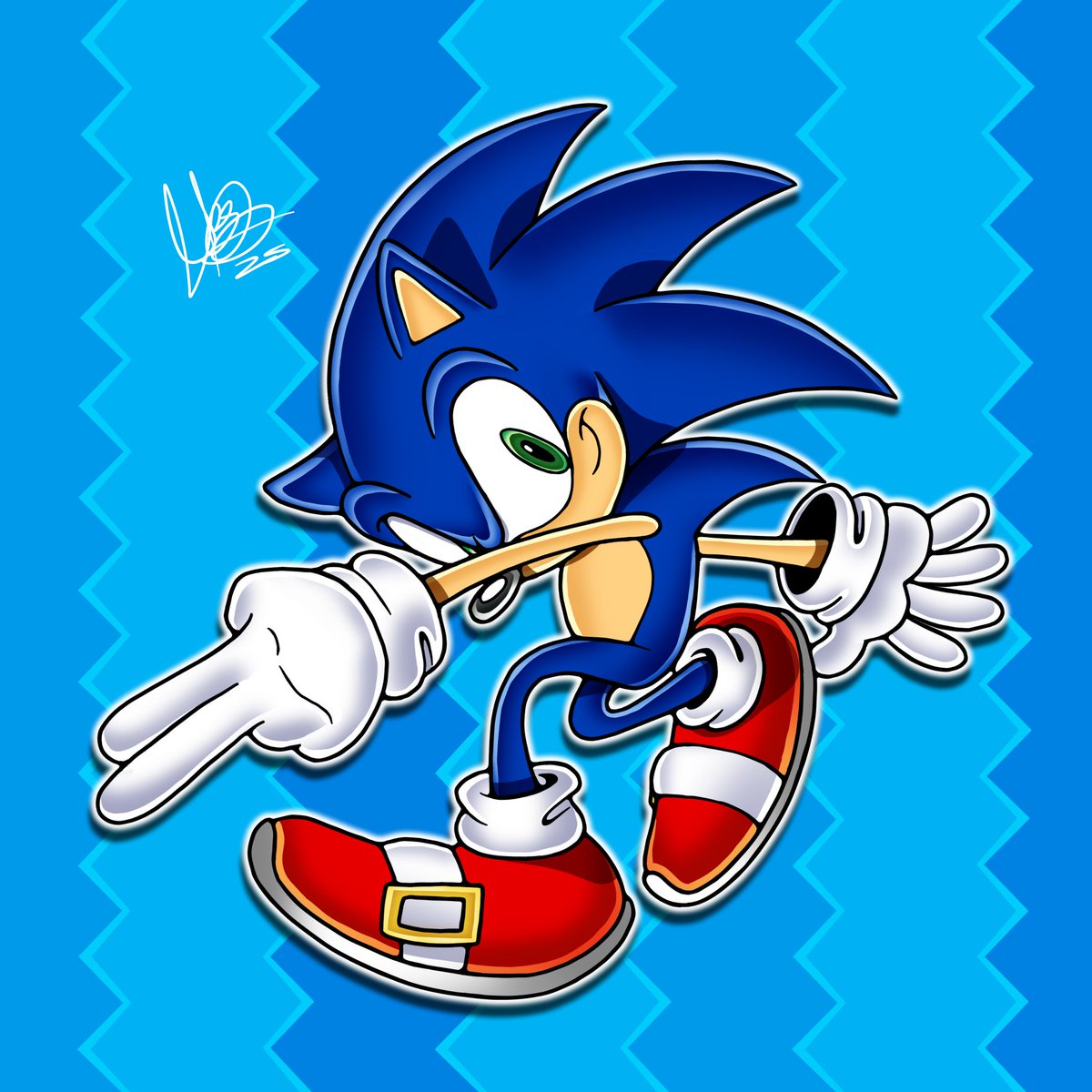 HX_Officiel's tweet image. OK F#KIT, I'll make the Dreamcast version too, anyways, Feeling groovy thanks to Sonic Rush ^^ 🎶🎵
#art #artist #indieartist #doodle #sega #segasonic #sonic #SonicTheHedgehog #SonicRush