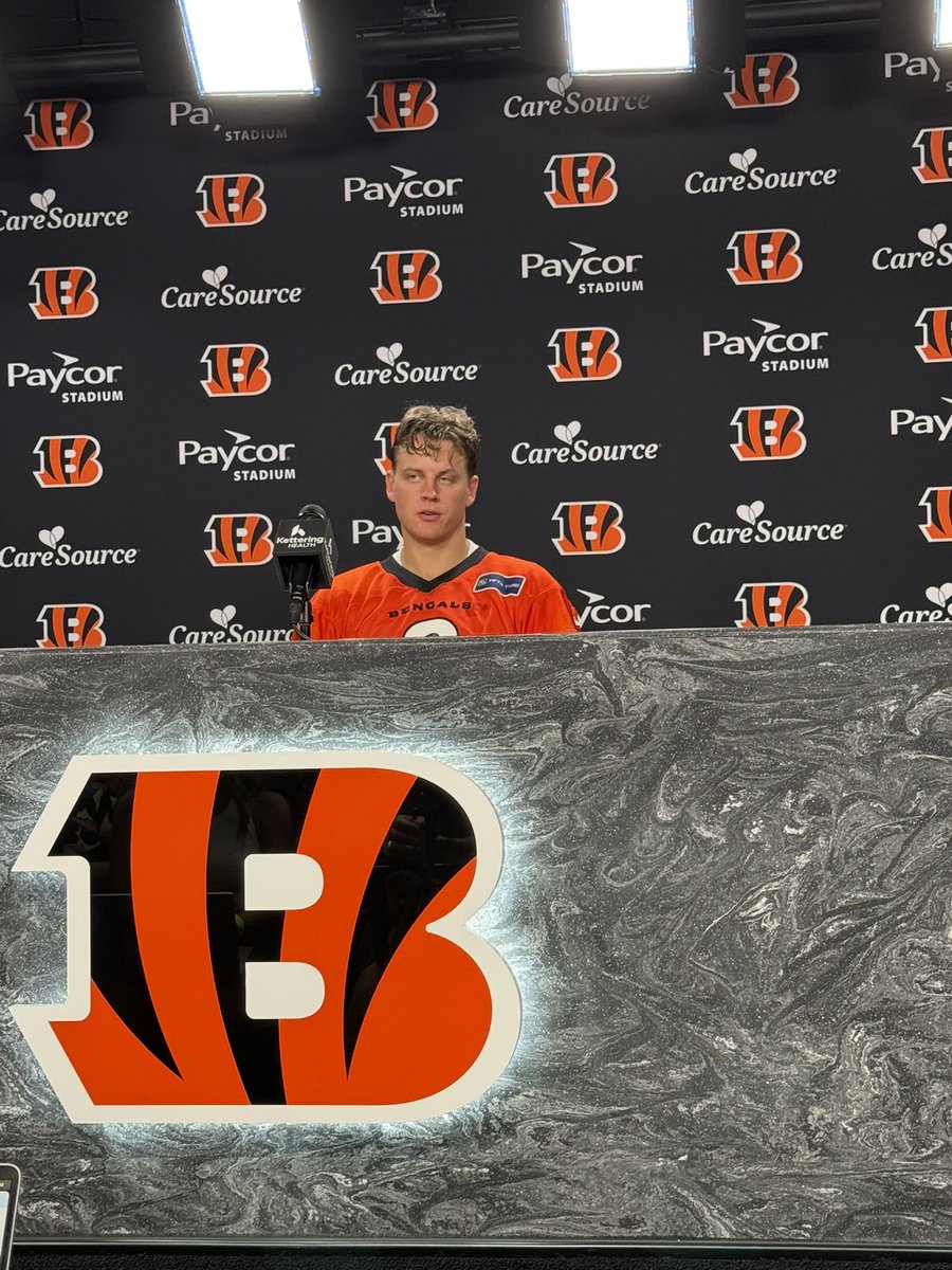 marshallkramsky's tweet image. “Fun to be back, got a lot to work on” Joe Burrow said the first practice of training camp went “poorly” but there is plenty of time.
#Bengals @WCPO