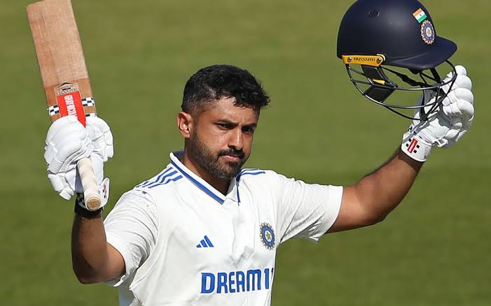 Sports_Himanshu's tweet image. Karun Nair is the only batter to finish his test career under 1000 runs despite a triple century.